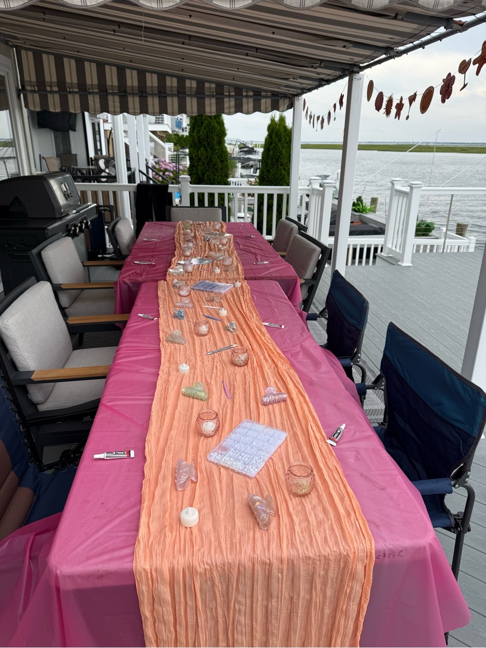Sunset theme decor